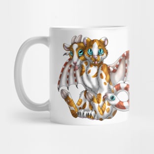 Chimera Cubs: Ginger Bicolor Tabby Mug